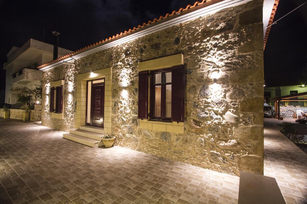 Private Sapphiros Villa 基萨莫斯 外观 照片