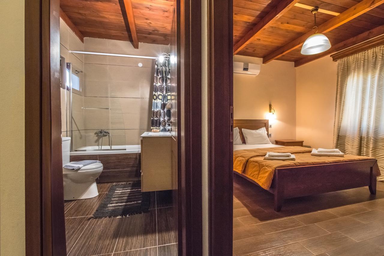 Private Sapphiros Villa 基萨莫斯 外观 照片
