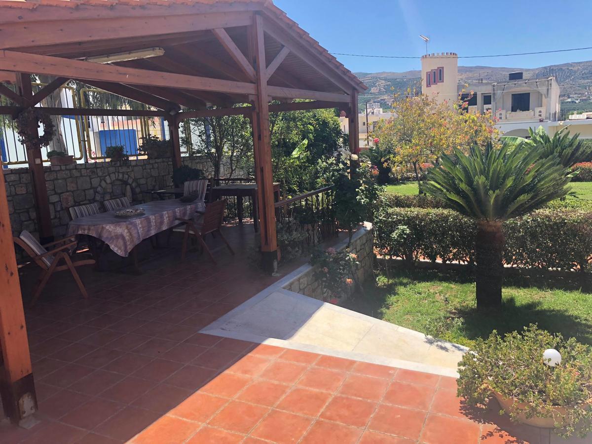 Private Sapphiros Villa 基萨莫斯 外观 照片